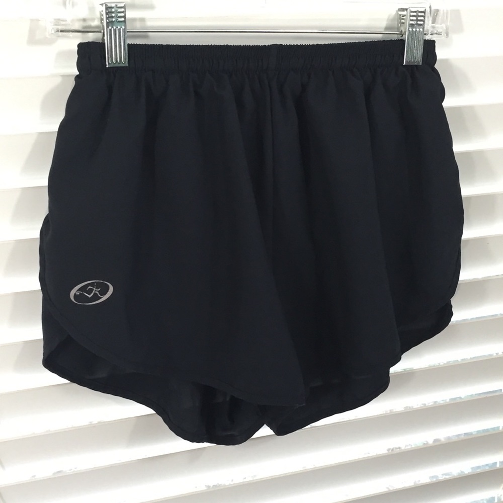 Sport Hill Lined Black Running Shorts Size Medium